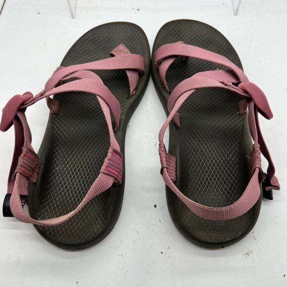 Chaco Sandals Womens 10 Z Cloud Strappy Outdoor Slide Trail Shoes Pink - Picture 7 of 9